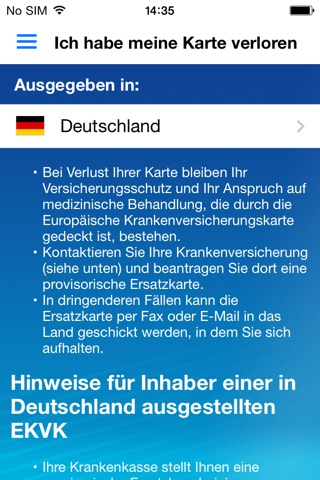 European Health Insurance Card -The official EU app screenshot 4