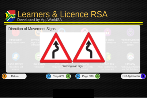 K53 Learners and Licence RSA screenshot 3