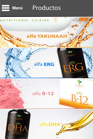 Nutritional products screenshot 2