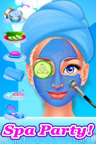 Скриншот из Frozen Face Paint Party - Kids Christmas Games Spa