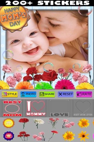 Mother's Day Picture Frames and Stickers screenshot 3