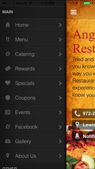 How to cancel & delete Angelina's Mexican Restaurant from iphone & ipad 2