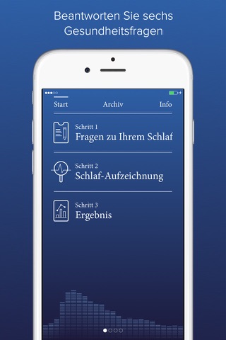 snore clinic – Die Schnarchanalyse-App der Klinik Prof. Sailer screenshot 2