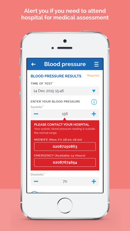 Blood Pressure Monitoring for Pregnancy screenshot-3