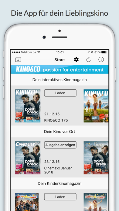 How to cancel & delete KINO & CO – Deutschlands größtes Kinomagazin from iphone & ipad 1