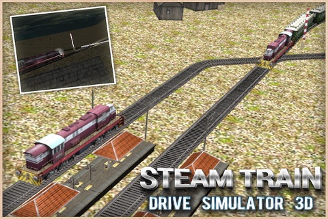 Steam Train Driving Simulator 3D screenshot 4