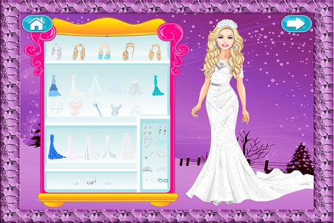 The Snow Princess Dress Up screenshot 3