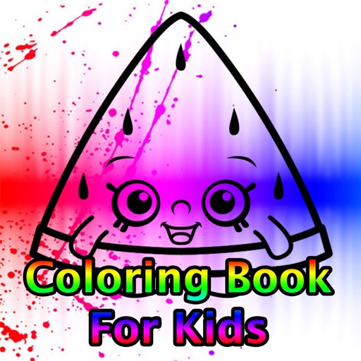 Coloring Book For Store Kids Shop