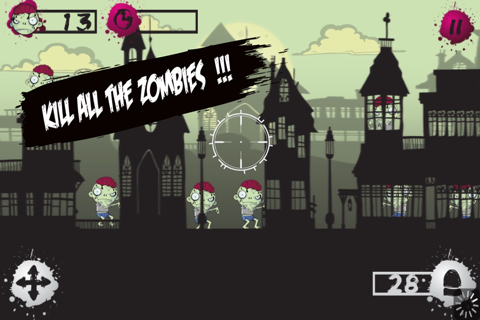 Zombie Sniper Shooting for Kids - Kill all the zombies to survive! screenshot 2