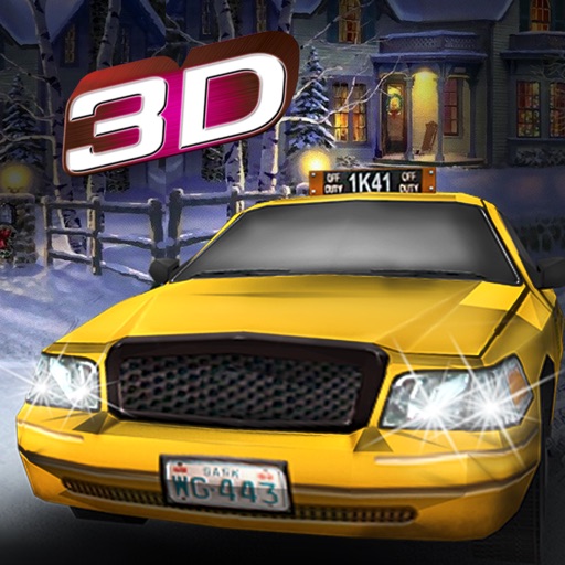 Christmas Airport Taxi Driver - Santa Crazy Taxi Simulation