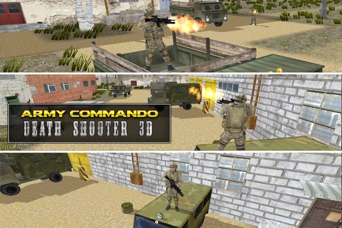 Army Commando Death Shooter 3D screenshot 4