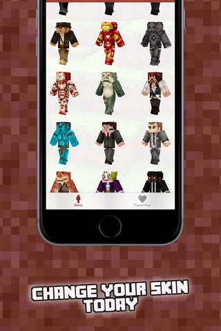 Movie Skins for Minecraft PE (Pocket Edition Superhero Skins) screenshot 2