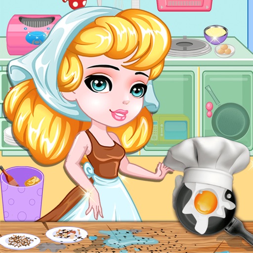 Mom Kitchen Cleanup Icon