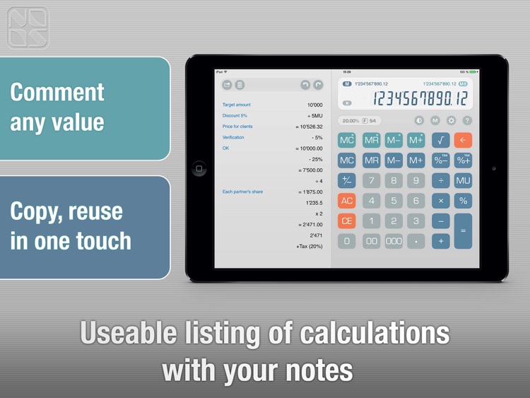 Free Calculator Total Recalc – Business desktop tool with proper percentage and tax calculation, MU and rounding