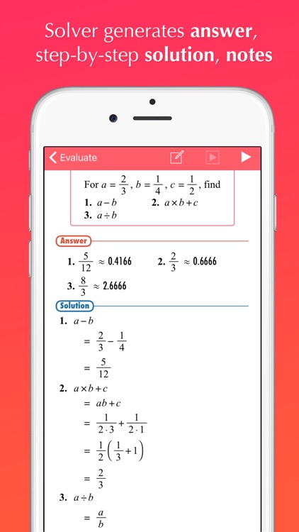 FX Math Junior Problem Solver