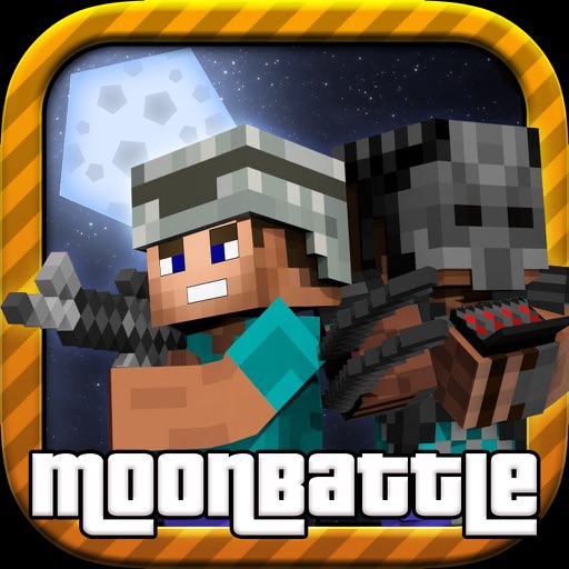 MOONBATTLE - Space Block Survival Shooter Mini Game with Multiplayer icon