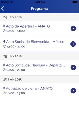 Eventos ANATO screenshot 3