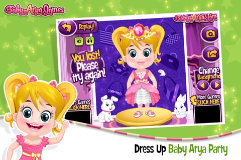 Baby Party Dress Up screenshot 3