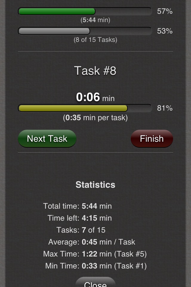 Multi Task Timer Free screenshot 4