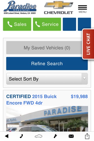 Paradise Chevrolet screenshot 3