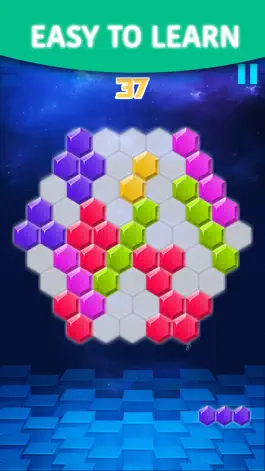 Game screenshot Hexagon Block - Tetra Puzzle Game Free mod apk