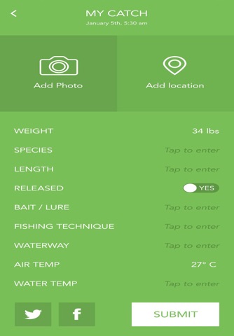 ConnectScale Fishing App screenshot 4