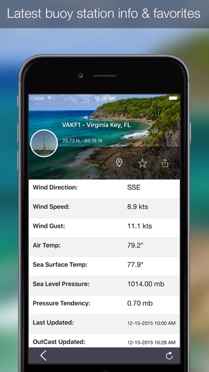 OutCast - Weather and NOAA Marine Forecasts