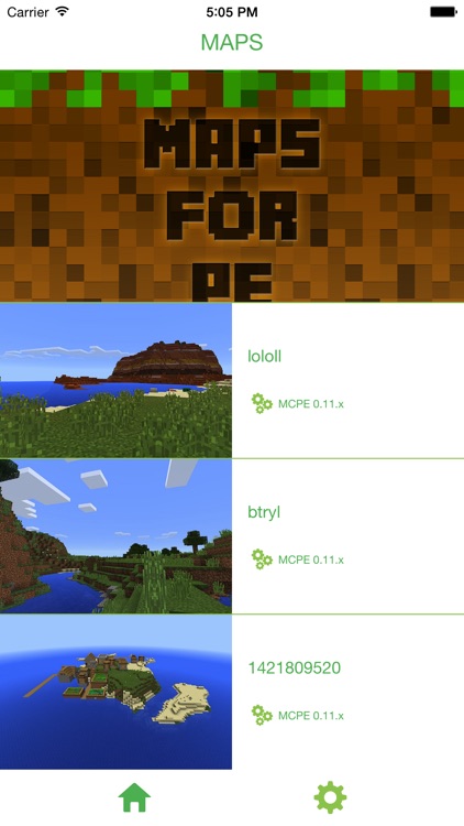 Maps for PE - Best Map Seed Collection for Minecraft Pocket