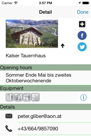 Hüttn Finder screenshot 2