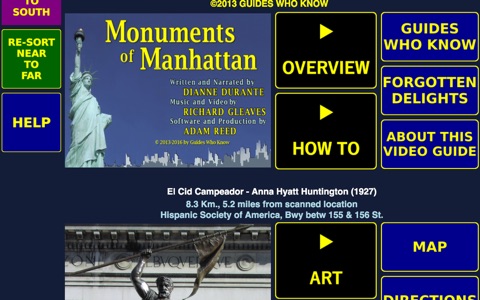 MonumentsOfManhattanVideoguide screenshot 2