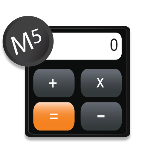 M5 Calculator - The Awesome Simple Everyday Memory Calculator