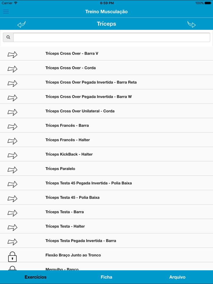 Treino Musculação Personal