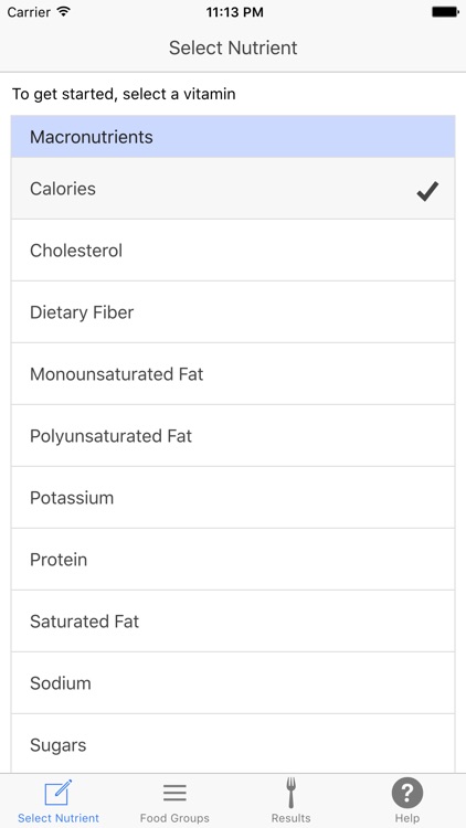 GetNutrient