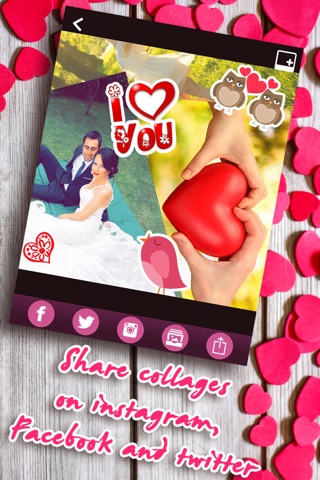 Romantic Collage Maker Pro – Decorate Pics With Lovely Effects & Photoframes screenshot 4