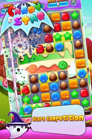 Candy Star-match 3 puzzle game screenshot 4