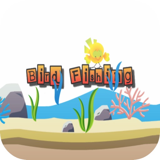 Bird Fishing - Cute Bird Free Game for Kids Icon