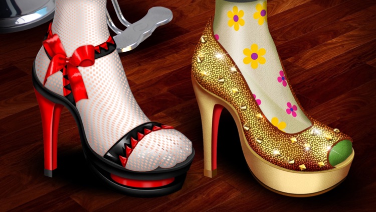 High heels Shoes Designer game for girls - FREE