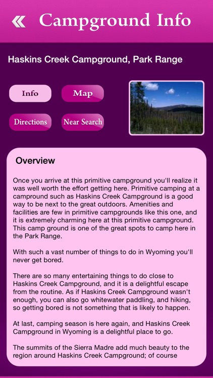 Wyoming Campgrounds and RV Parks