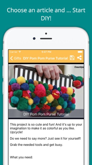 DIY Gifts Project Ideas Free - Handmade Tutorials(圖2)-速報App