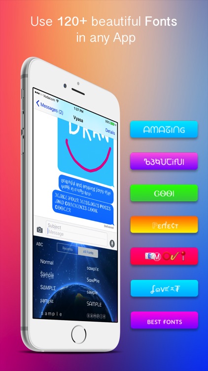 VideoKeys Keyboard - Set any video background and use symbols,fonts and new emoji