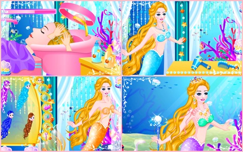 Mermaid Princess Hair Salon screenshot 2