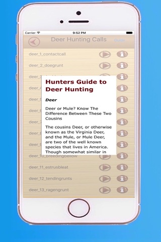 Free Deer Hunting Calls screenshot 2