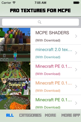 Pro Texture Packs for Minecraft PE (Pocket Edition) screenshot 2