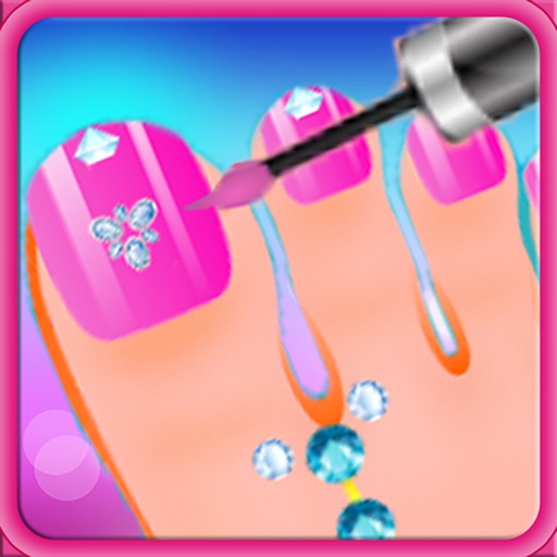 Beauty Toe Nail Salon Makeover Icon