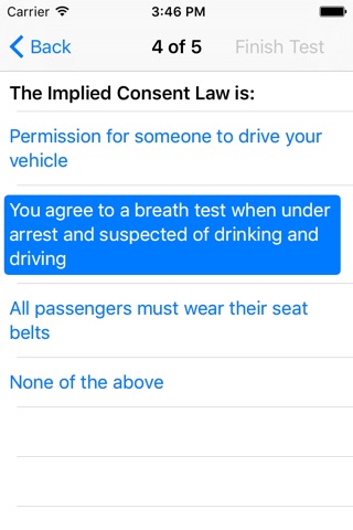 Minnesota Driver Test Prep screenshot 2