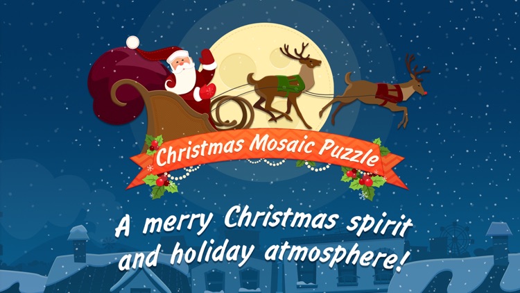 Christmas Mosaic Puzzle Free