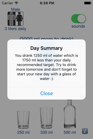 Ultimate Water Tracker (water counter & reminder) screenshot 2