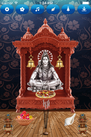Lord Shiva 3D virtual Temple screenshot 2