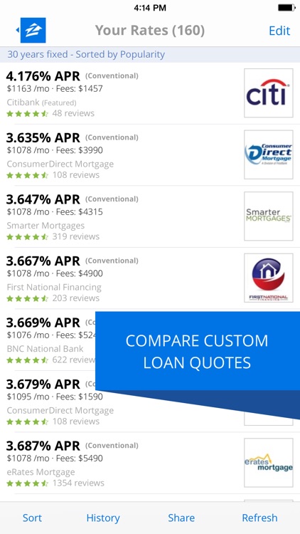 Zillow Mortgages - Calculator & Home Loan Rates screenshot-3