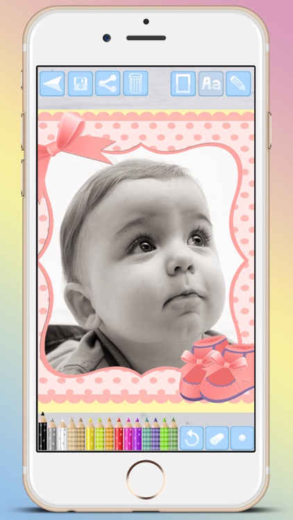 Photo frames for babies and kids for your album - Premium